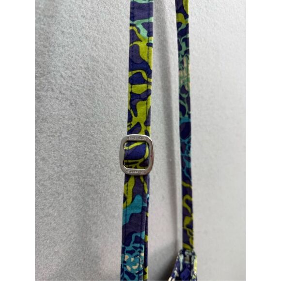 Vera Bradley Hipster Cross Body PLUS Wallet in Katalina Blues Adjustable - Picture 4 of 11